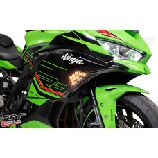 TST Industries Nexus Standard LED Front Turn Signals for Kawasaki Ninja Sportbikes -Type 1